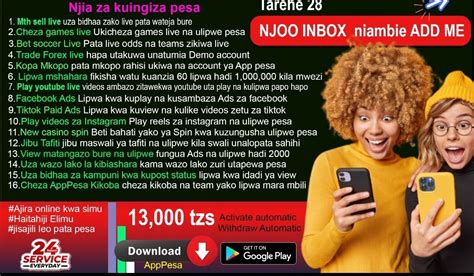 apppesa jisajili hapa|Nikisema App pesa inalipa namaanisha ona hapa!!!.